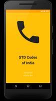 STD Codes of India poster