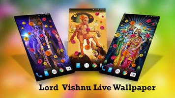 HD Lord Vishnu Live Wallpaper ポスター