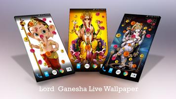 HD Lord Ganesha Live Wallpaper পোস্টার