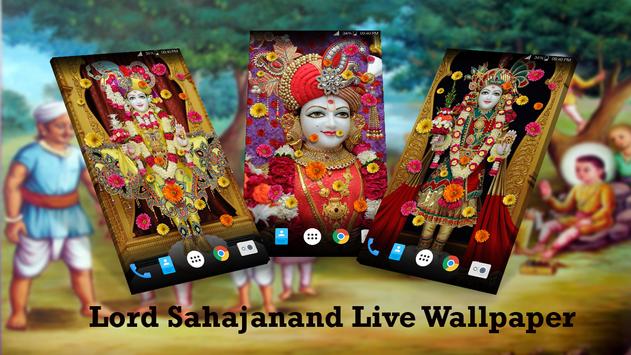 Lord Sahajanand HD Live Wallpaper poster