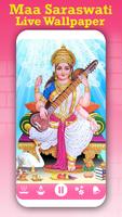 3 Schermata Maa Saraswati HD Live Wallpaper