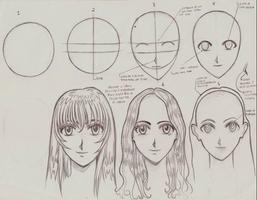 Manga Drawing Tutorials Affiche