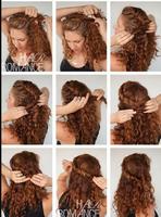 Curly Hairstyle Tutorials स्क्रीनशॉट 3