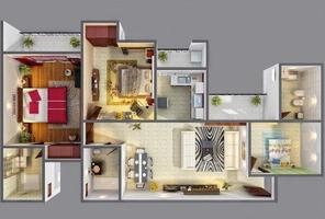 3D Home Designs imagem de tela 3