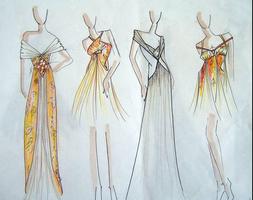 برنامه‌نما Fashion Design Sketch عکس از صفحه