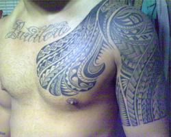 پوستر Hawaiian tattoos