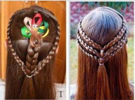 1 Schermata Little Girl Hairstyle