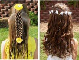 برنامه‌نما Little Girl Hairstyle عکس از صفحه