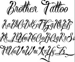 برنامه‌نما Tattoo Fonts Trendy عکس از صفحه