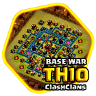 TH10 War Base COC 2017 icon