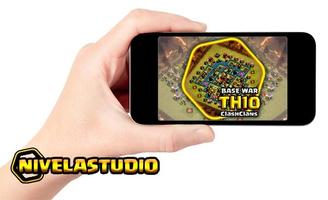 TH10 War Base COC 2017 পোস্টার