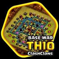 TH10 War Base COC 2017 स्क्रीनशॉट 2
