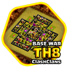 TH8 War Base COC 2017 ikona
