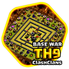 TH9 War Base COC 2017 ไอคอน