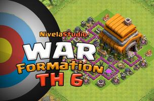 TOP War Strategy COC TH6 poster