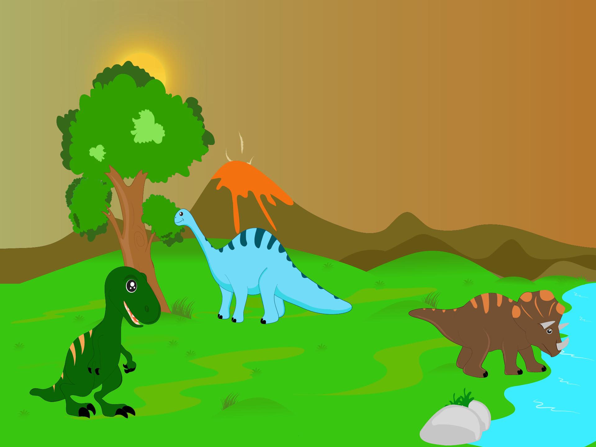 Игры динозавров 5