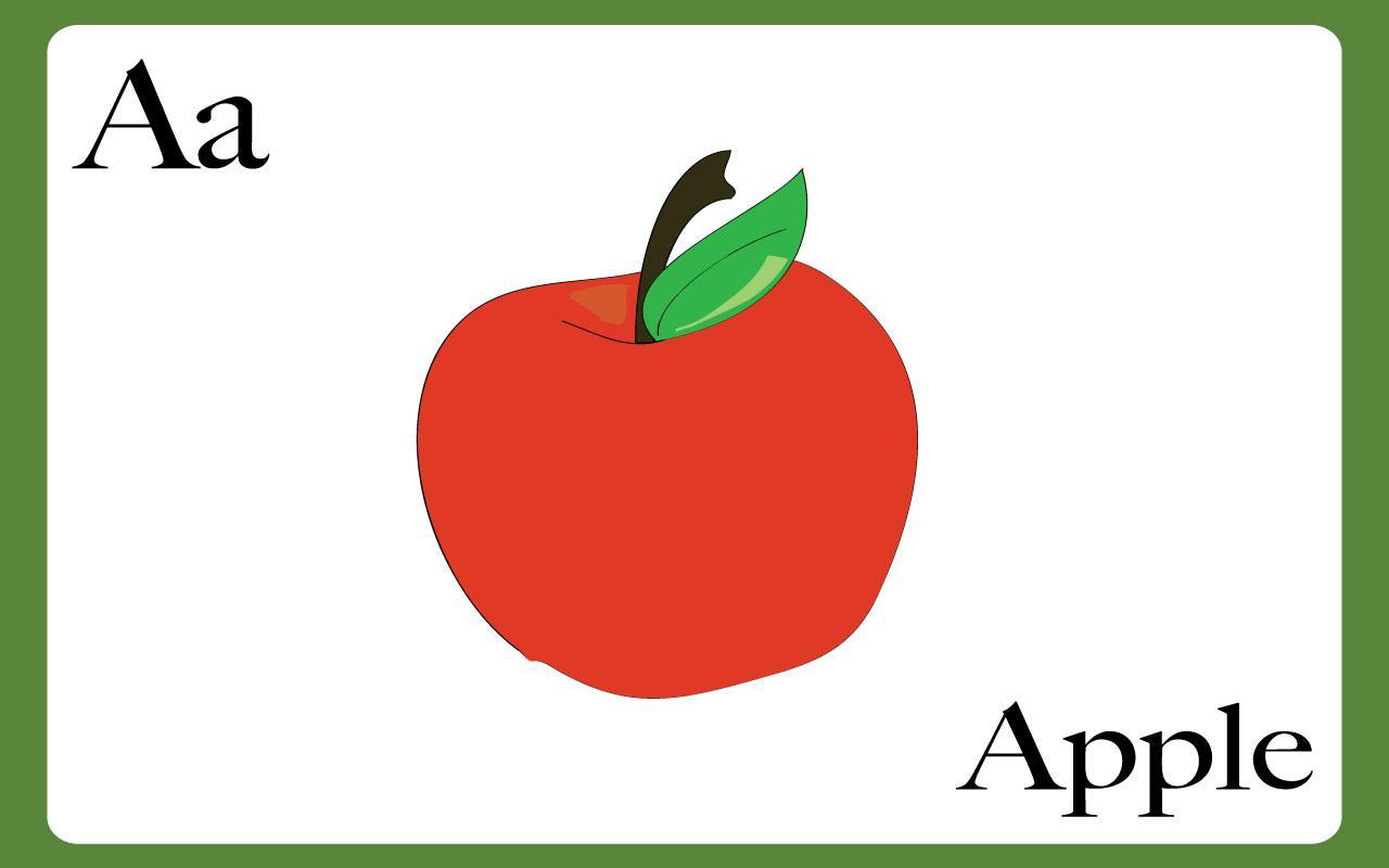 The apple am little. A for Apple карточки. Apple английский для детей. Яблоко на английском. Apple Flashcards for Kids.