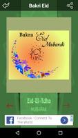 Bakri Eid Image Wallpaper Eid-ul Adha Azha Message capture d'écran 3