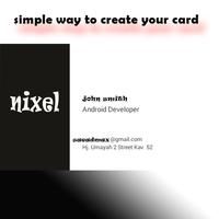 design your business card imagem de tela 1