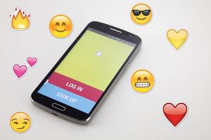 برنامه‌نما Crazy Emoji backgrounds عکس از صفحه