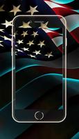 Cool US Flag wallpapers Affiche