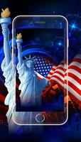 Cool US Flag wallpapers capture d'écran 2