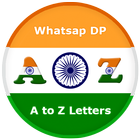 Indian Flag Letter Wallpaper أيقونة