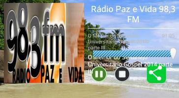 Rádio Paz e Vida 98,3 FM imagem de tela 2