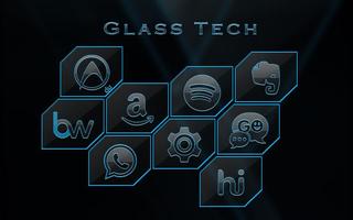 برنامه‌نما Glass Tech - Solo Theme عکس از صفحه