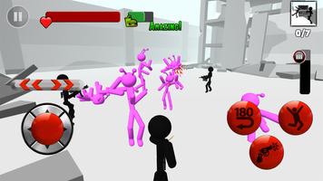 Stickman 3D vuurgevecht screenshot 3