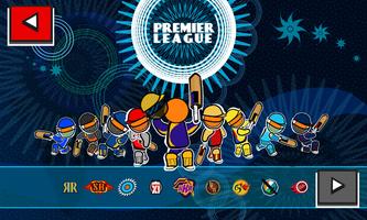 SUPER CRICKET + Premier League-poster