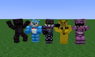 Mod FNAF for MCPE Poster