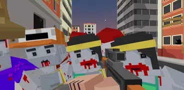 Multiplayer Zombie Survival Pixel 3D