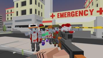 Multiplayer Zombie Survival Pixel 3D Affiche