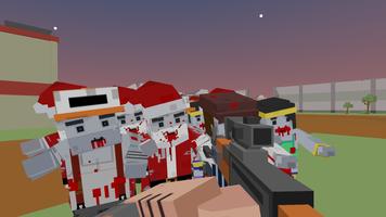 Multiplayer Zombie Survival Pixel 3D capture d'écran 1