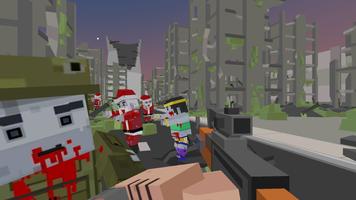 Multiplayer Zombie Survival Pixel 3D capture d'écran 2