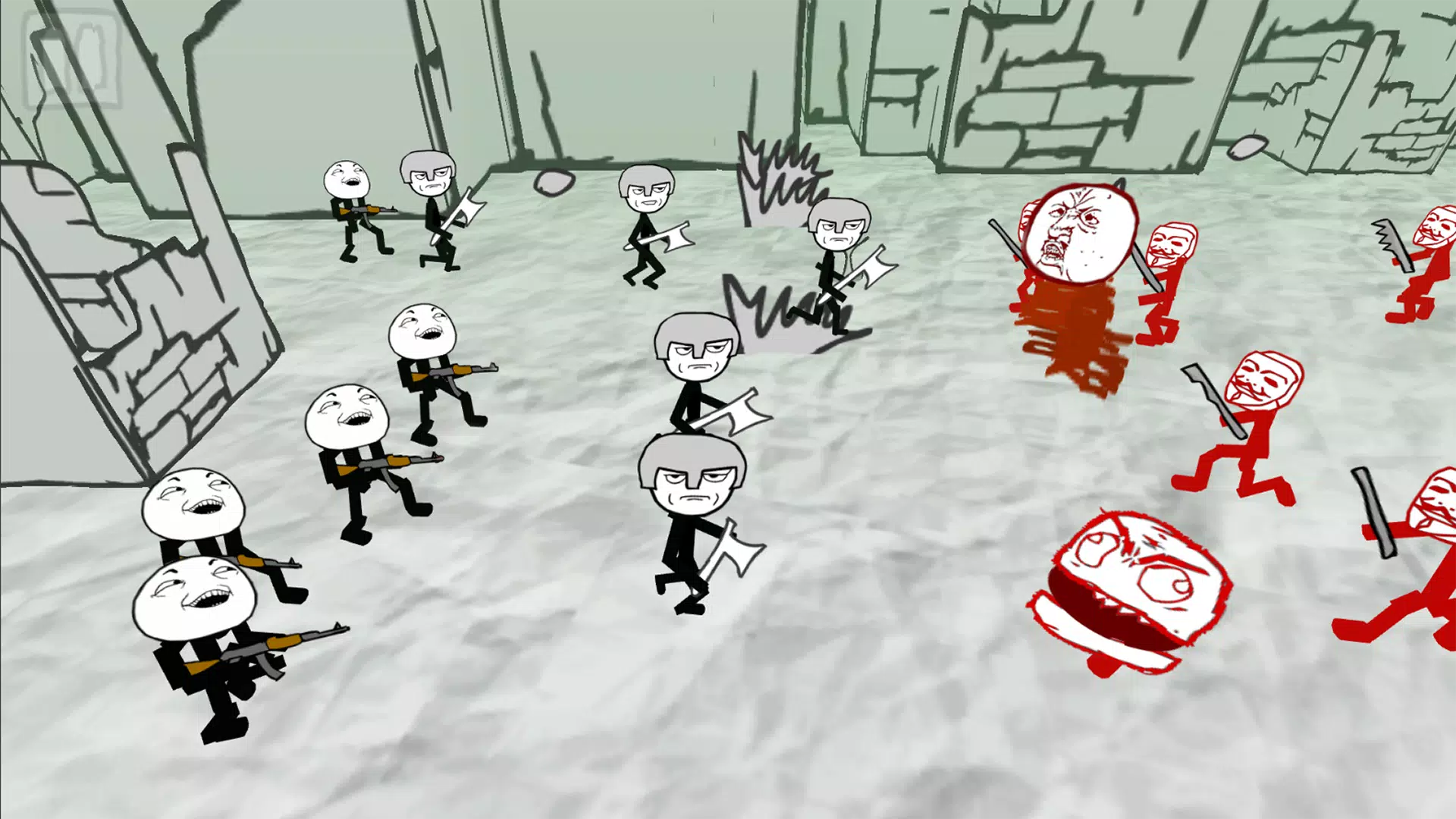 Stickman Meme Warrior Rage Simulator Android Game APK (com.nlazy