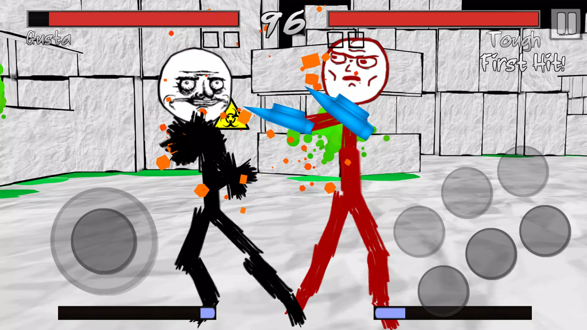 Stickman Meme Warrior Rage Simulator - Apps ta' Microsoft