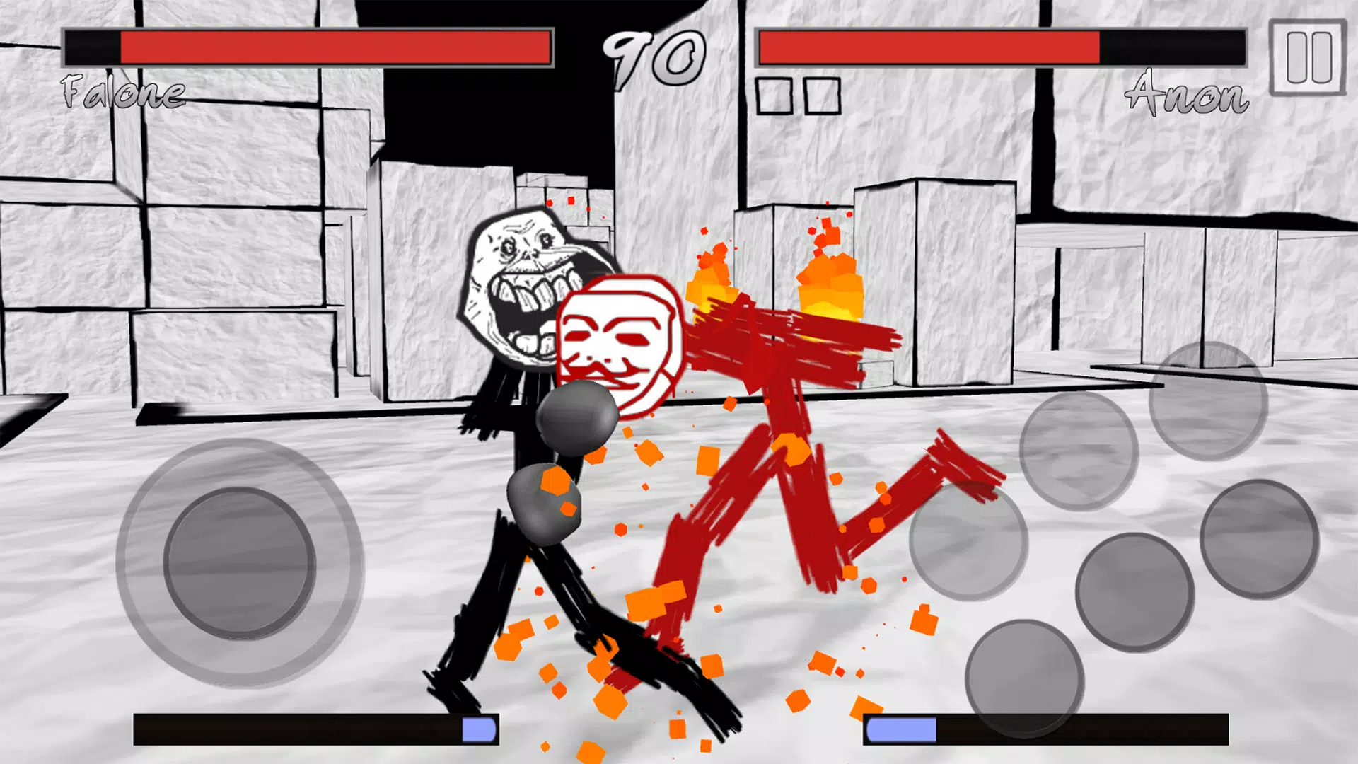 Скачать игру Stickman Meme Battle Simulator на андроид бесплатно