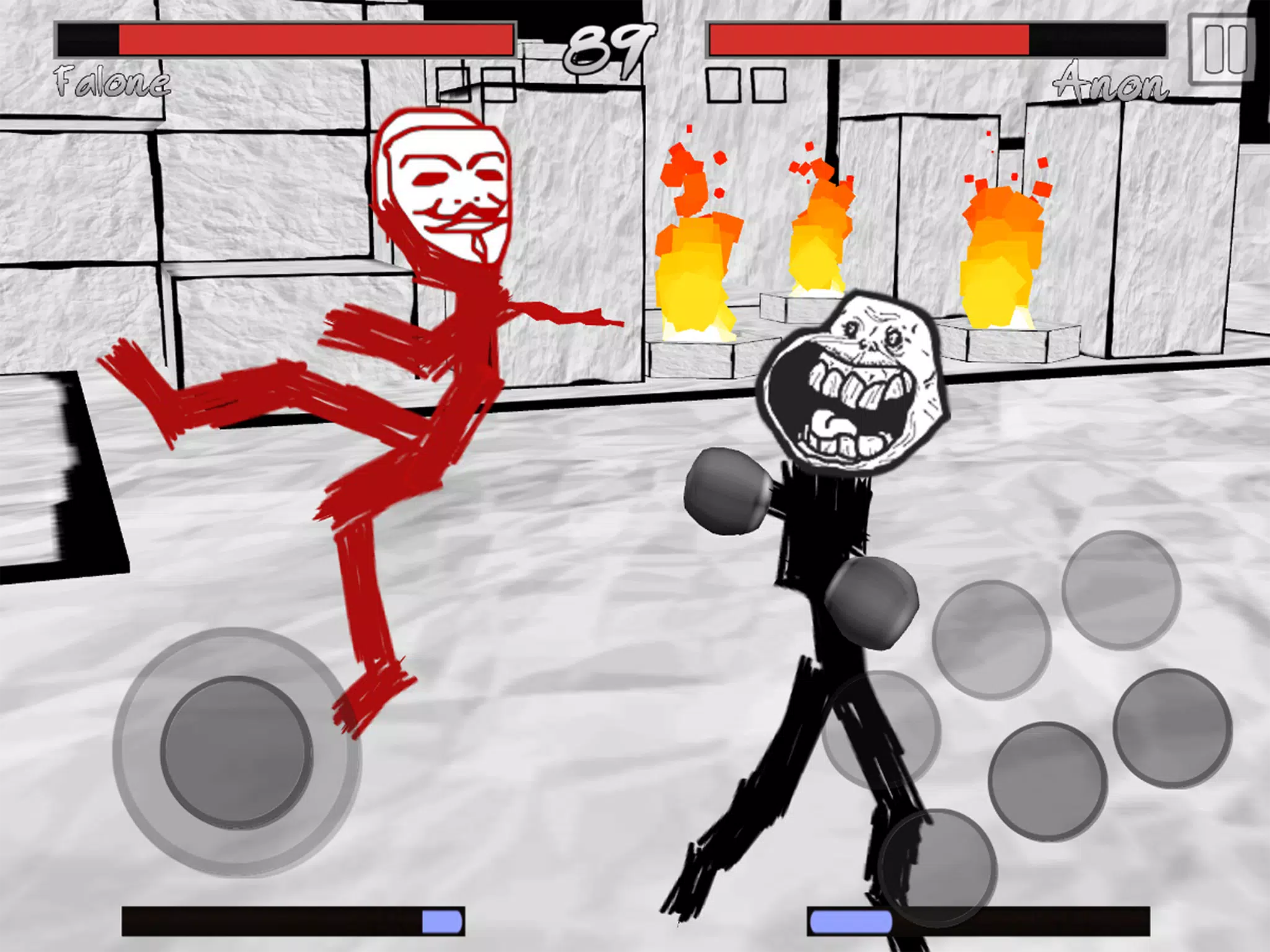 Download Stickman Meme Battle Simulator android on PC
