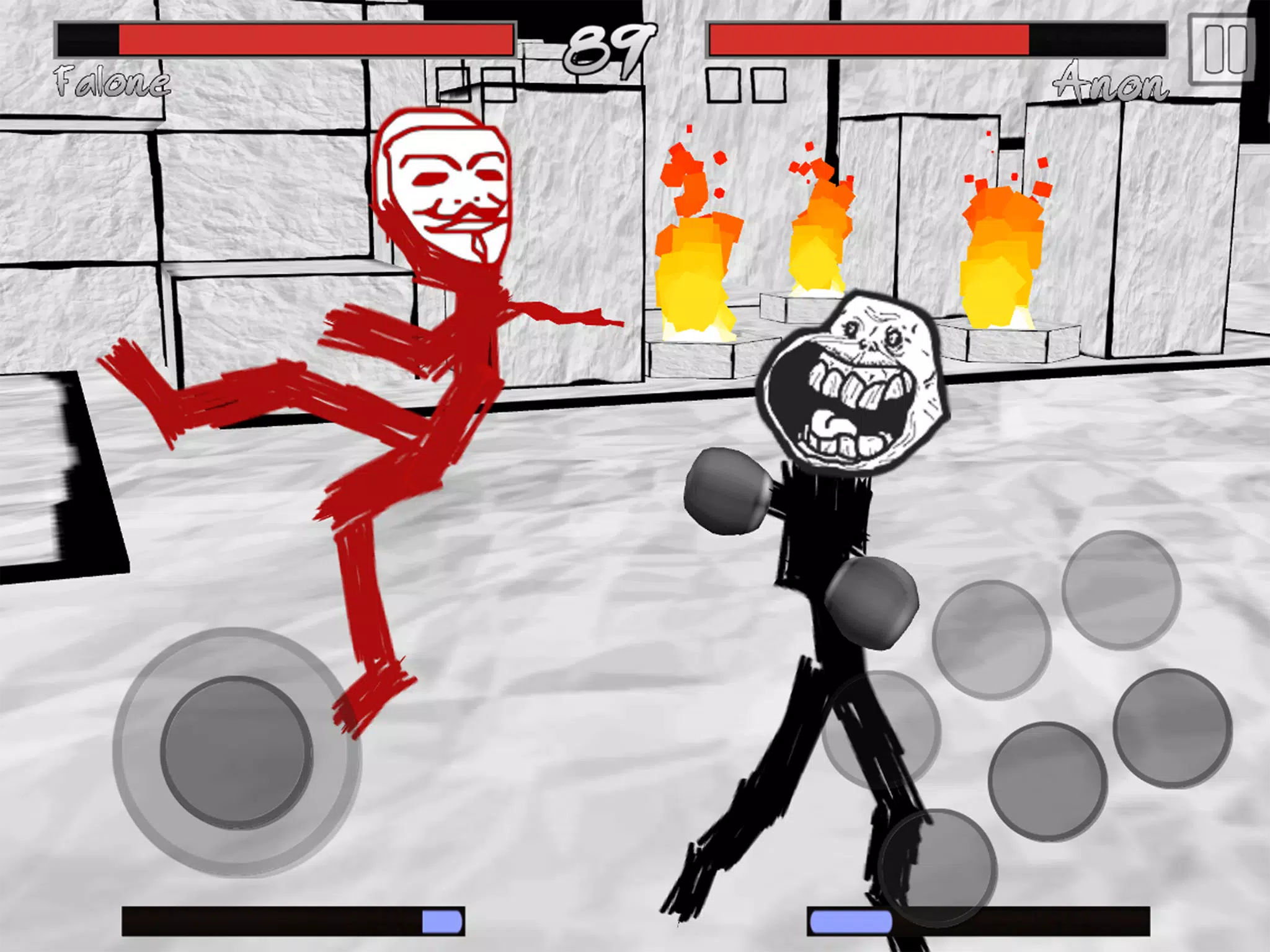 Stickman Meme Battle Simulator android iOS apk download for free