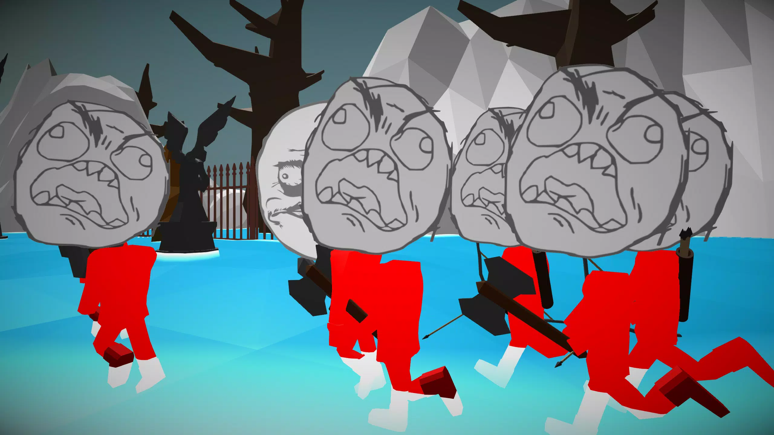 Stickman Meme Warrior Rage Sim for Android - Free App Download