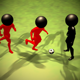 Stickman Summer Football (Soccer) 3D icône