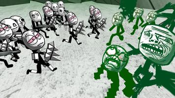 2 Schermata Zombie Meme Battle Simulator