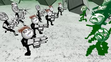 3 Schermata Zombie Meme Battle Simulator