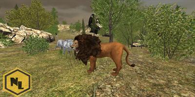 Wild Lion Simulator 2016 स्क्रीनशॉट 2