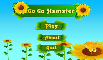 Go Go Hamster الملصق