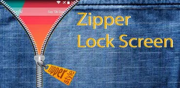 Zipper Lock Screen