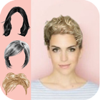 Hair Style Color Changer Women Zeichen