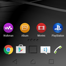 Theme Mono BlacK v1 for Xperia APK